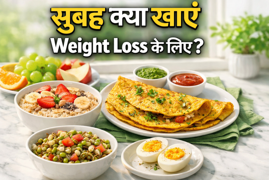 subah kya khaye weight loss ke liye